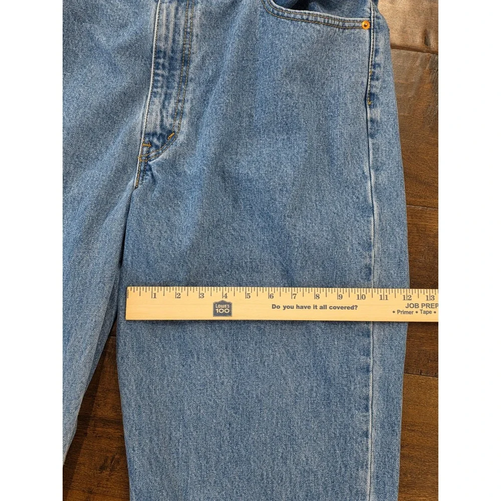 Western Levis 550 Relaxed Fit Light Wash Denim Skater 40x34 Blue Tapered Leg